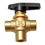 Parker 3WAY 1/2 Turn Valve 2500 PSI